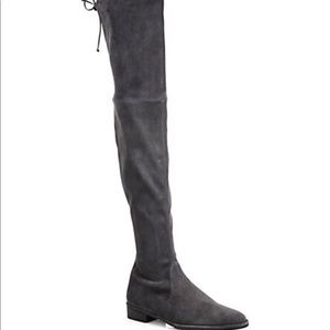 Stuart Weitzman Lowland Suede Over-The-Knee Boots